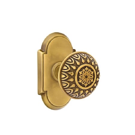 Emtek French Antique Brass Passage 8108LNUS7 8108LNUS7